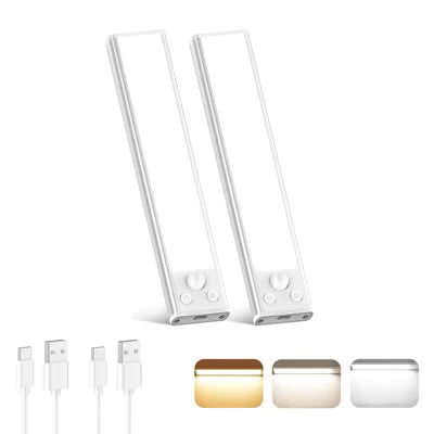 🍗Thanksgiving Sale 40% OFF⏰🔥 Ptyalial™ Under Cabinet Lights,76LED Motion Sensor Night Light Indoor