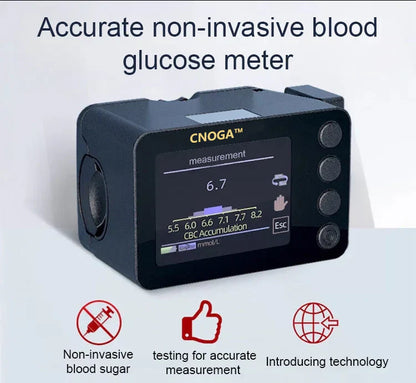 CNOGA™ Advanced Non-Invasive Glucose Monitor-99.9% Accuracy + Exclusive Gift ✅TGA Approved