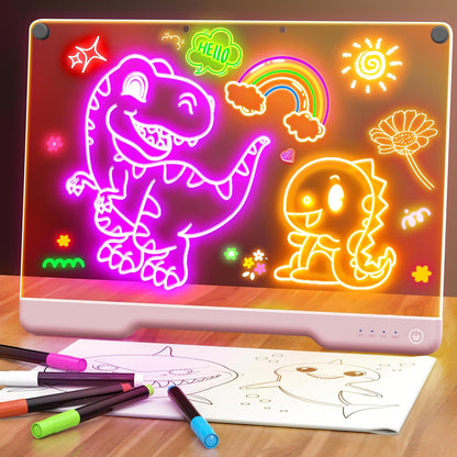 🎅The perfect gift for this Christmas🎁Ptyalial® Creative Rewritable Acrylic LED Message Board 🎨